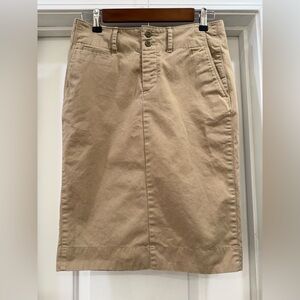 Ralph Lauren Sport Beige Khaki Skirt Size 4